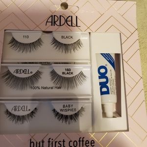 16 false eyelash bundle & Duo glue